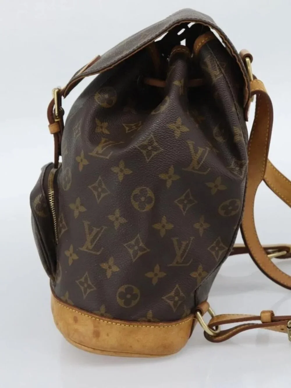 LOUIS VUITTON Monogram Montsouris MM Backpack M51136 LV Auth 188707